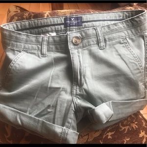 SOLD American Eagle MIDI Low Rose stretch shorts W sz 4